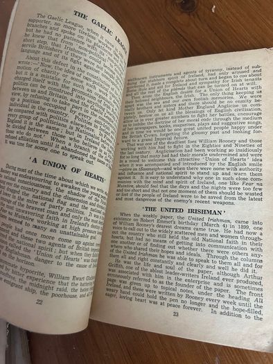 Old Irish Magazine booklet memorabilia
