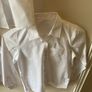 3 White school shirts (age 8-9) Image 4
