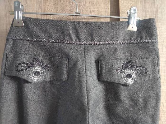 elegant grey trousers size 36