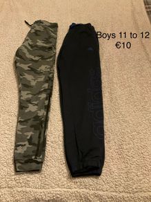 Boys 11 to 12 tracksuit pants