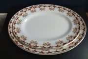 Beautiful Set of Two Vintage Graduated Platters by Arklow Pottery