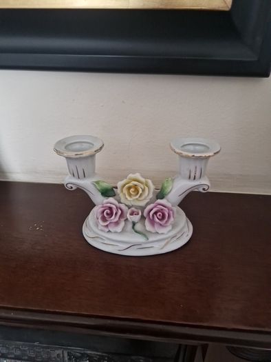 vintage German candle holder