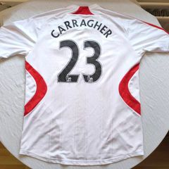 2007/08 Liverpool #23 Carragher Adidas Away Jersey Size L Adults