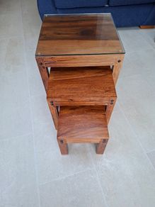Walnut Nest of Tables