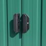 Garden Shed 257x489x181 cm Metal Green Image 3