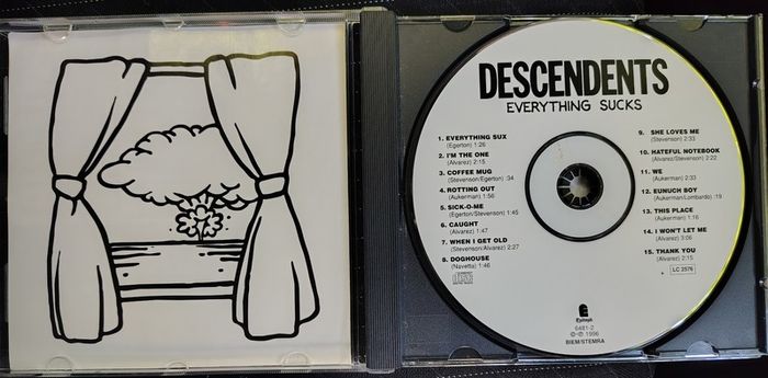 Descendents - Everything Sucks CD (1996) Reissue US Punk Rock EX+