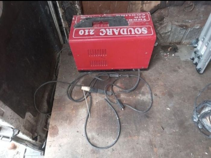 Soudarc 210 turbo air-cooled arc welding machine