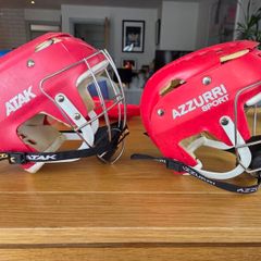 Hurling helmets