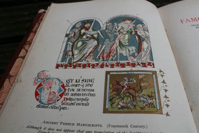 Antique Book.1899.international Library Of Famous Literature. Medieval