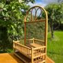 vintage bamboo etagere Image 2