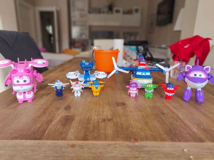 Superwing and PJ masks toys