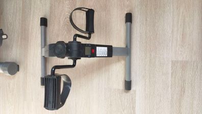 Desk exercise bike
