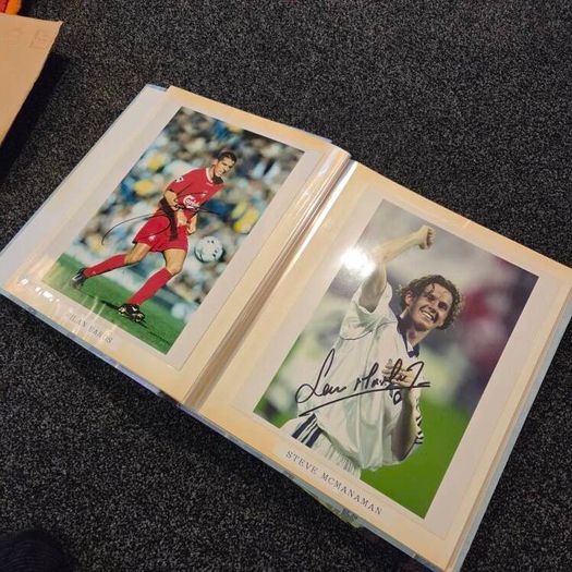 Liverpool signed photos