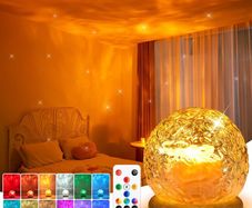 Sunset Lamp for Bedroom,216 Modes Mood Lighting & Sensory Lights,Dimmable Night Light Projector for Bedroom,Remote+USB Control Northern Lights Projector &Aurora Light Projector,Gifts for Teenage Girls