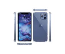 For iPhone 12 Pro Max Case ShockProof Soft Phone Cover Clear TPU Silicone Bumper - FHT09IPK2
