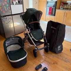 Uppababy Vista Travel System and accessories