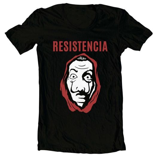 Resistance t-shirt moneys heist t-shirt