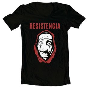 Resistance t-shirt moneys heist t-shirt