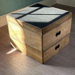Wooden Plyo Box ( 2 in 1)  (W: 60 X L:60 ) H: (48 cm with top 43 cm without)
