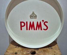 Pimms metal drinks tray
