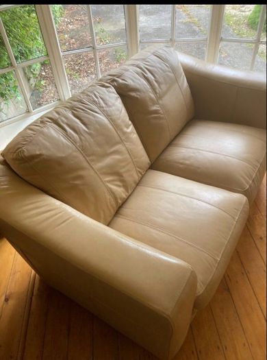 beige sofa