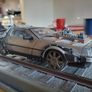 De Lorean die-cast metal model Image 3