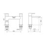 Bath Filler Mixer | Brushed Brass (Gold) | Niagara Albury Image 3
