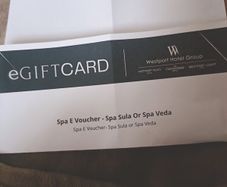 Spa Sula/Spa Veda-Wesport Hotel Group Voucher