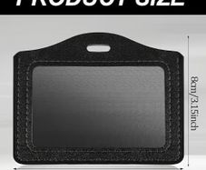ID card sleeve, suitable for workplace and office signs, new.