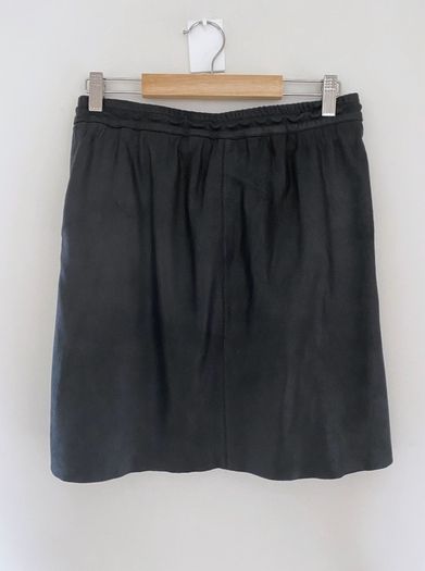Selected Femme mini leather skirt