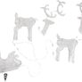 160 LED Reindeer with Sleigh Christmas Decoration Warm White Lights Timer Indoor Outdoor Image 3