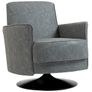 Upholstered Swivel Accent Chair Image 2
