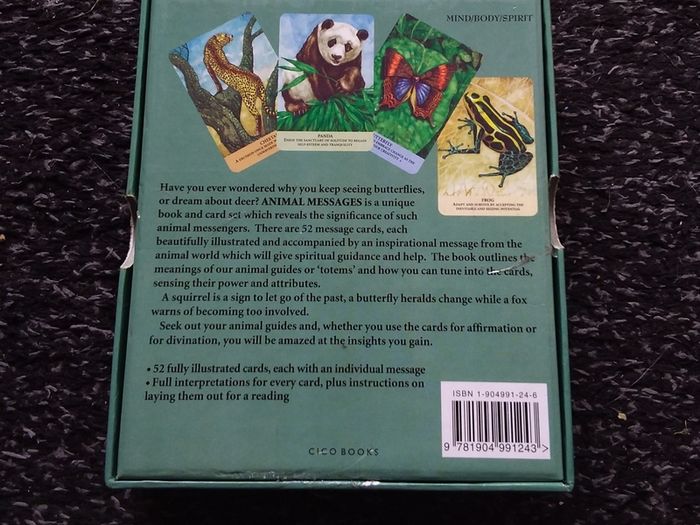 Animal Messages - Tarot/Oracle Cards