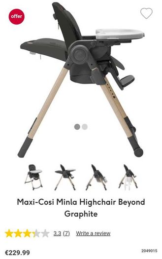 MaxiCosi Minla high chair