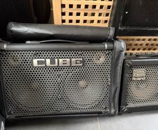 Roland Cube Ex Street and Cube Amps (Pair)