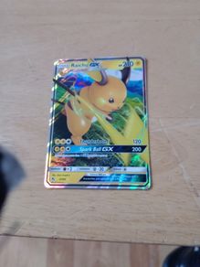 Raichu GX pokemon card
