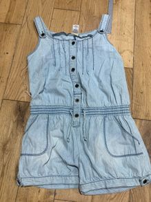 denim playsuit