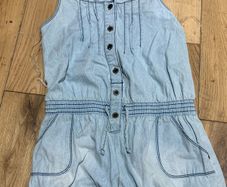 denim playsuit