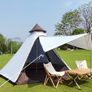 Lightweight waterproof double layers camping indian tipi tent yurt teepee tent for outdoor hiking (FREE SHIPPING) Image 2