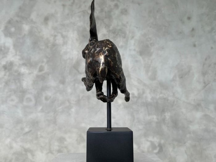 Running Hare - Speckled Bronze