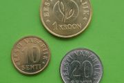 Estonia 2008 year Uncirculated coins.