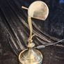 vintage brass bankers lamp Image 6