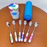Portmeirion Set Of Six Teaspoon Crazy Daisy Image 2