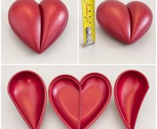 Alessi Red Heart Photo Frame & Storage Box Designer Homeware 16cm