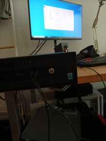 elitedesk 16 ram ssd intel 180 +250 storage