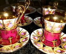 Exquisite Alt Wien mocha set