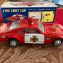 Oldsmobile Toronado Fire Chief Tin Battery Operated Image 5