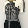 Karen Millen Black And Ivory Dress Image 8