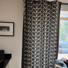 Eyelet Brown Curtains