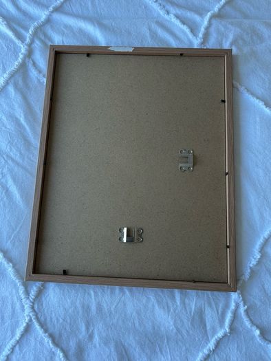 Wood effect frame size 38x30cms